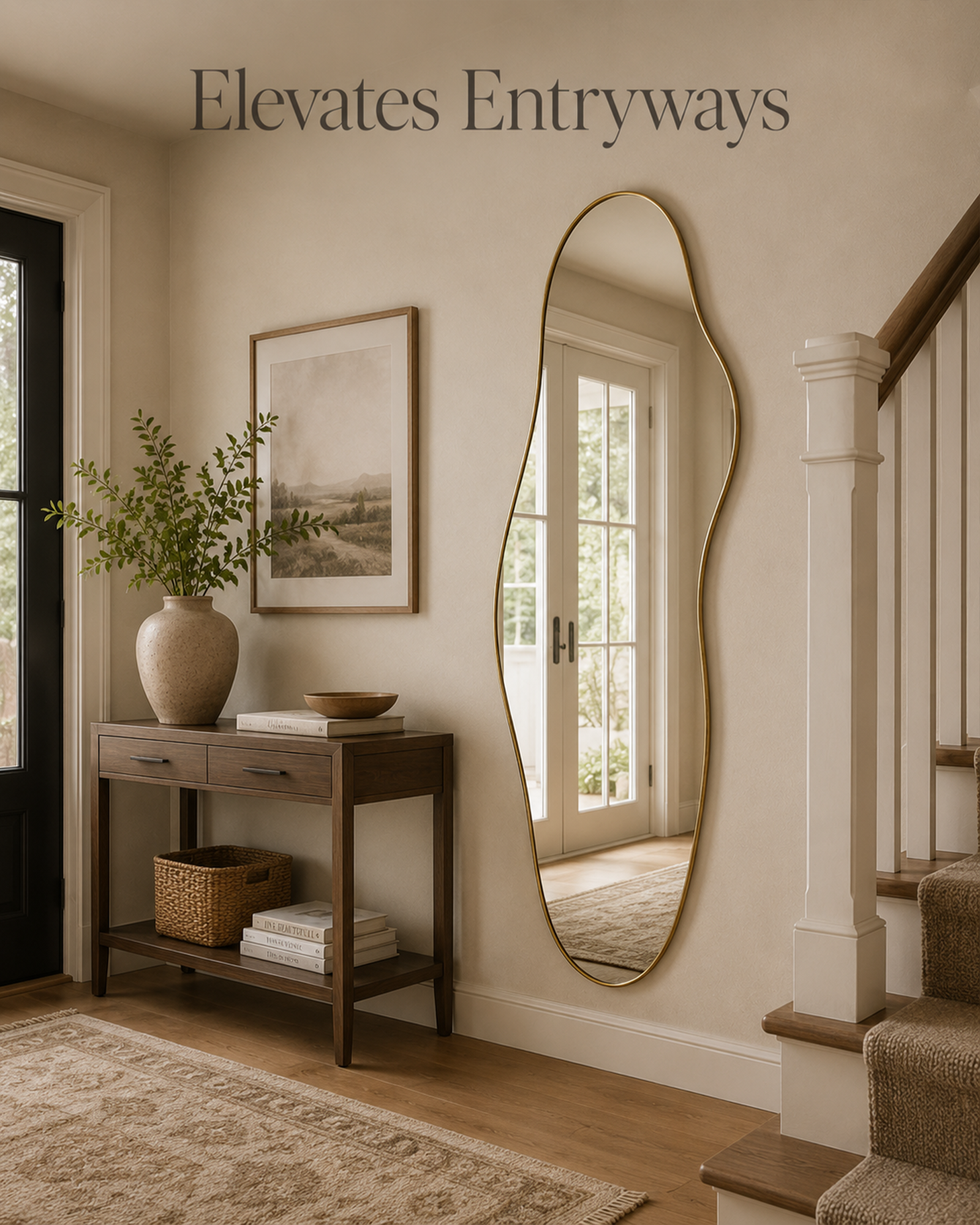 Wavy Floor Mirror - Image 6