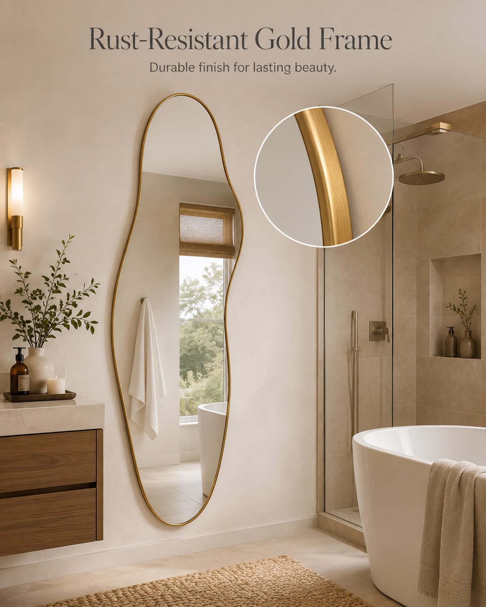 Wavy Floor Mirror - Image 8