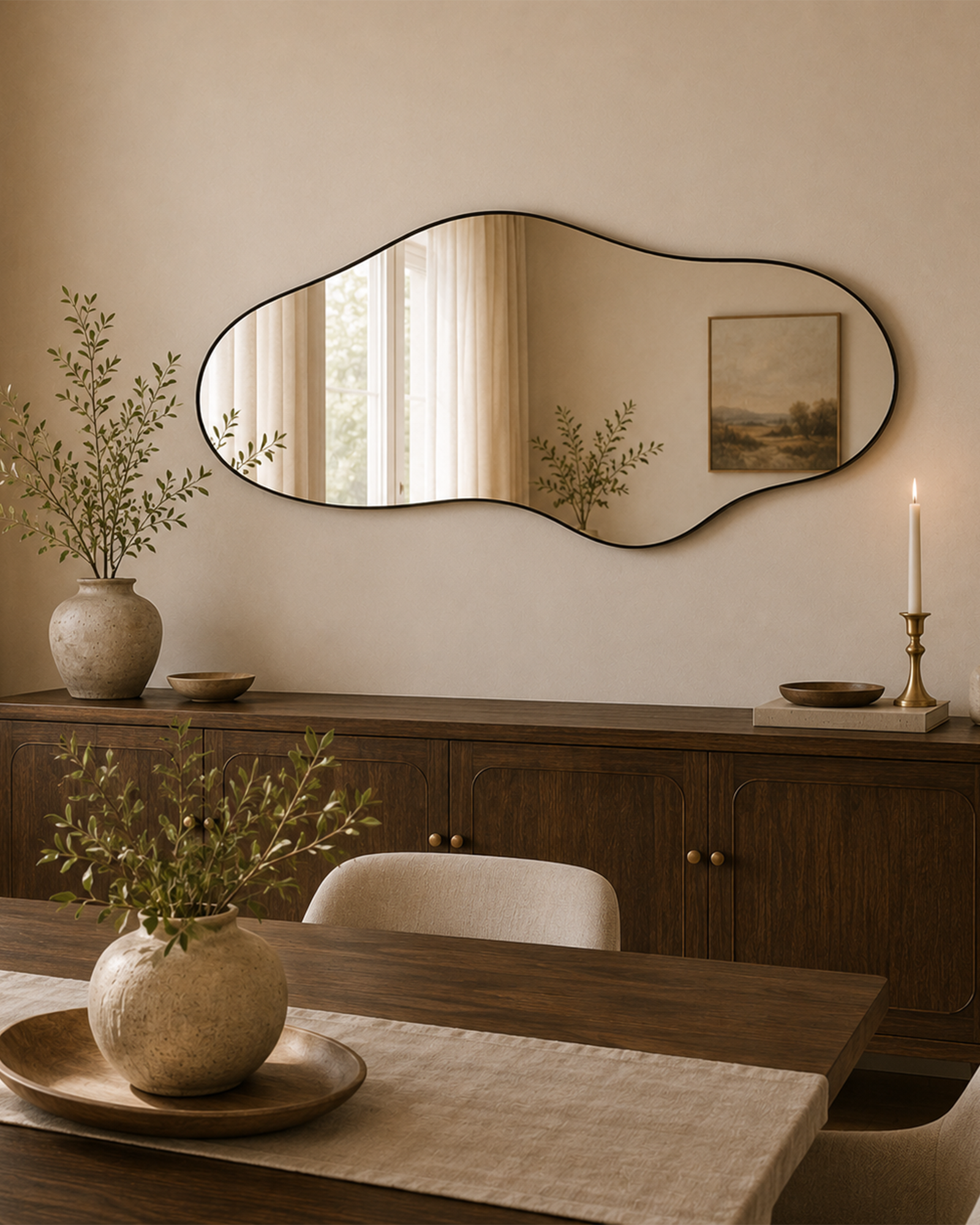 Modern Bath Mirror - Image 3