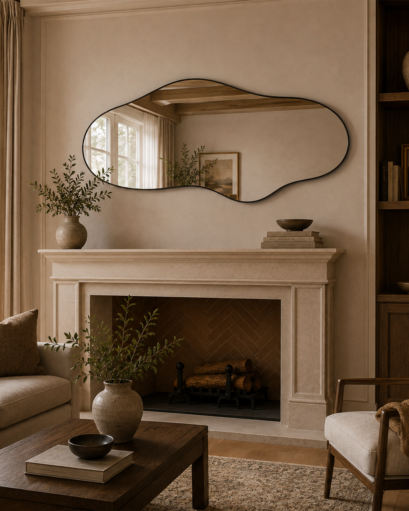 Modern Bath Mirror - Image 4