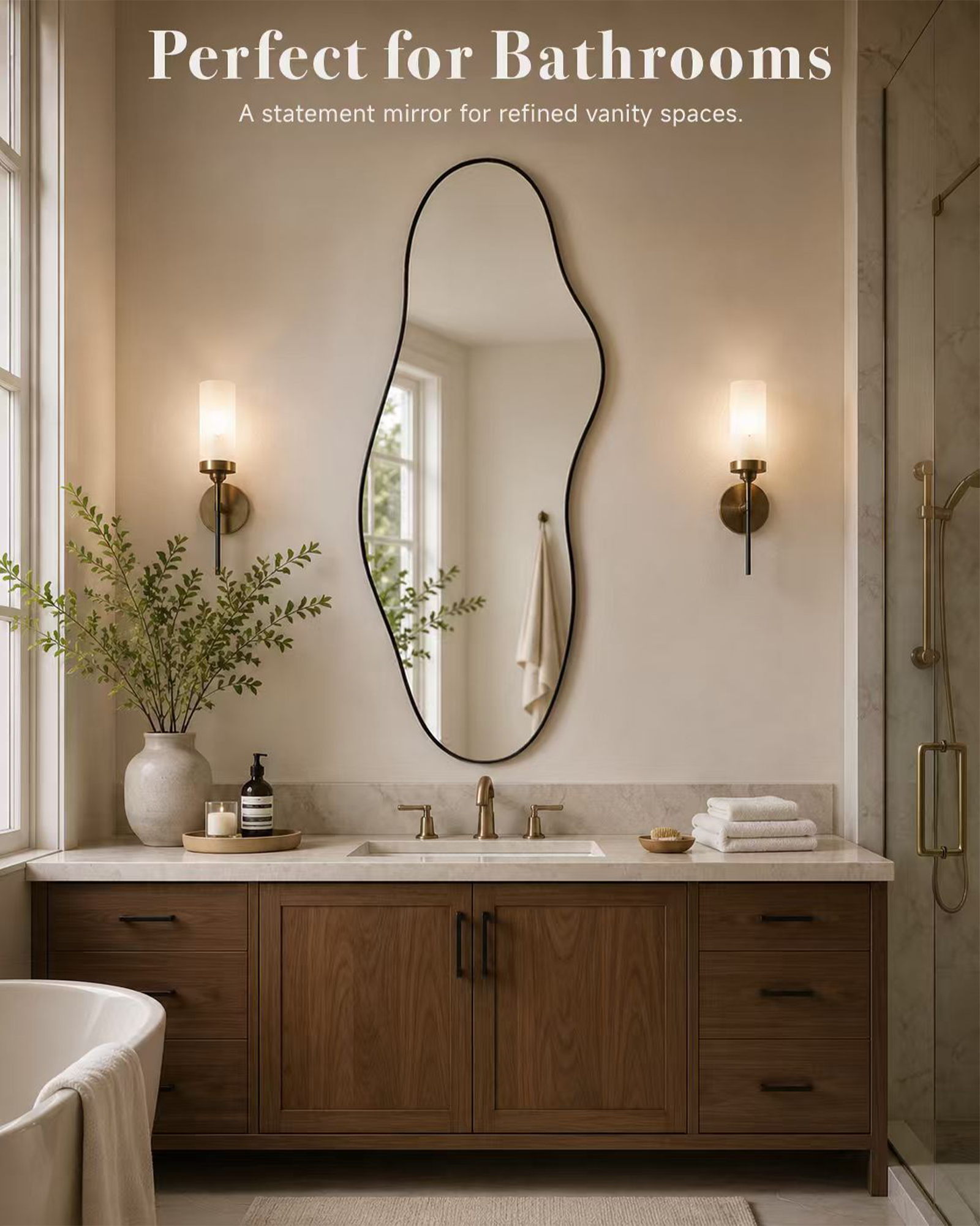 Modern Bath Mirror - Image 9