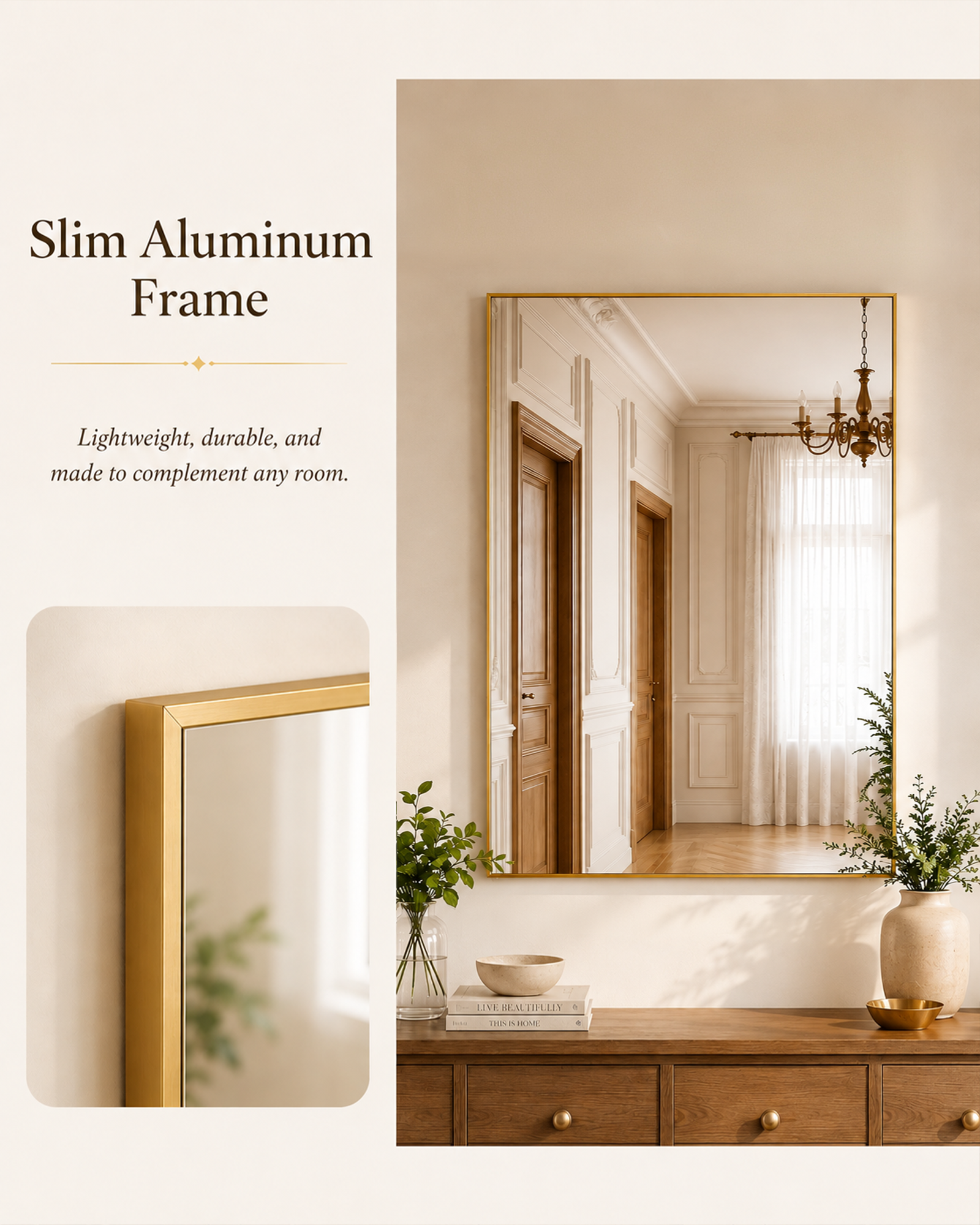 The Classic Brass Mirror - Image 4