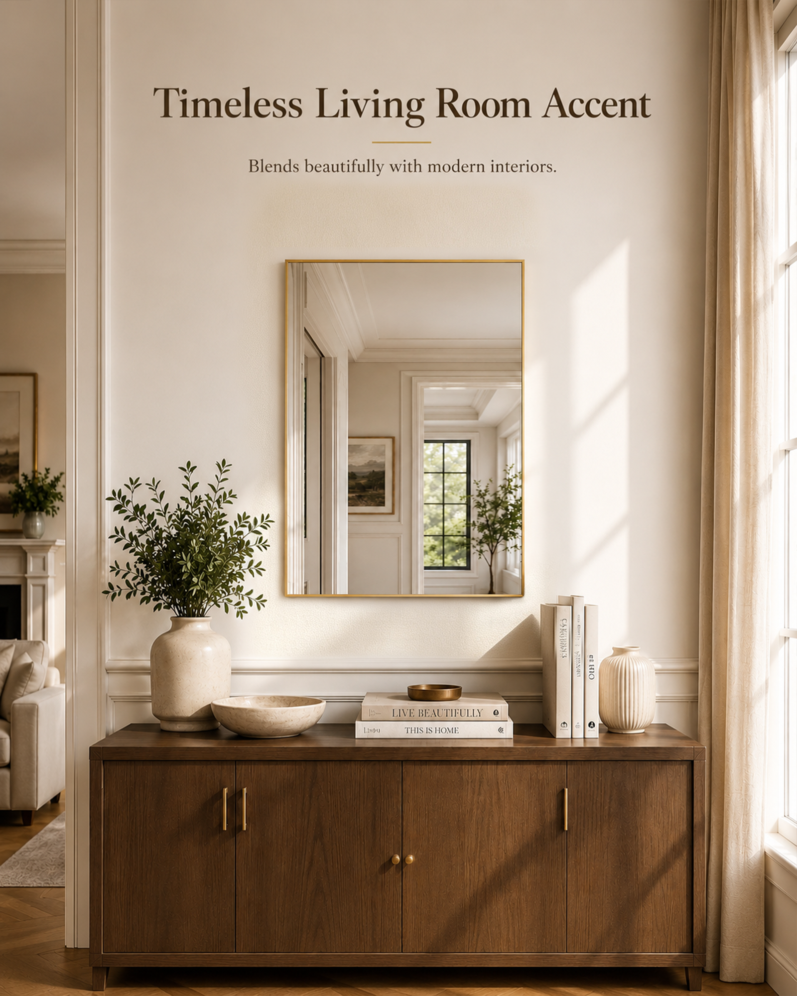 The Classic Brass Mirror - Image 7