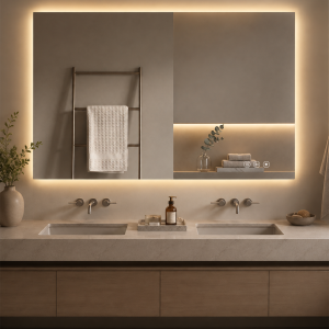 The Floating LED Mirror