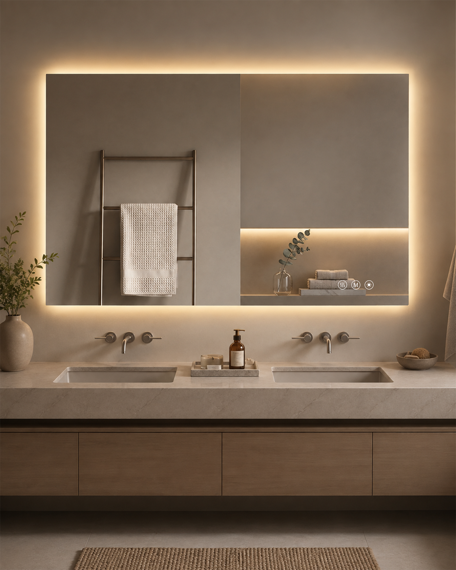The Floating LED Mirror