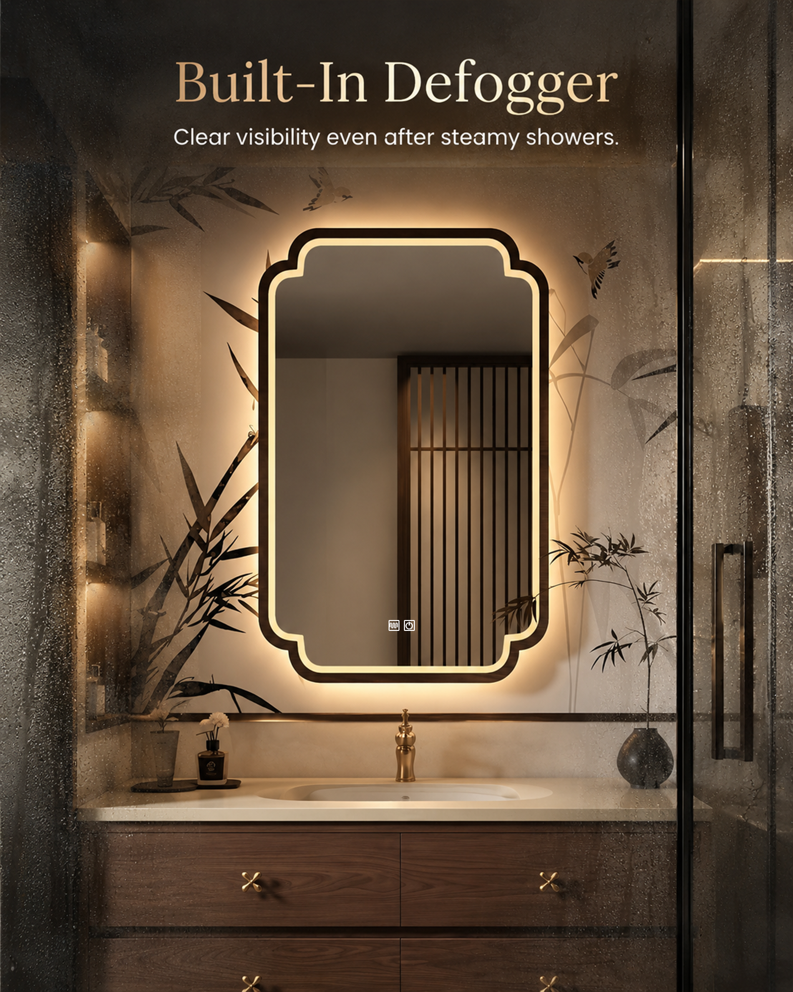 The Scalloped LED Mirror - Image 6