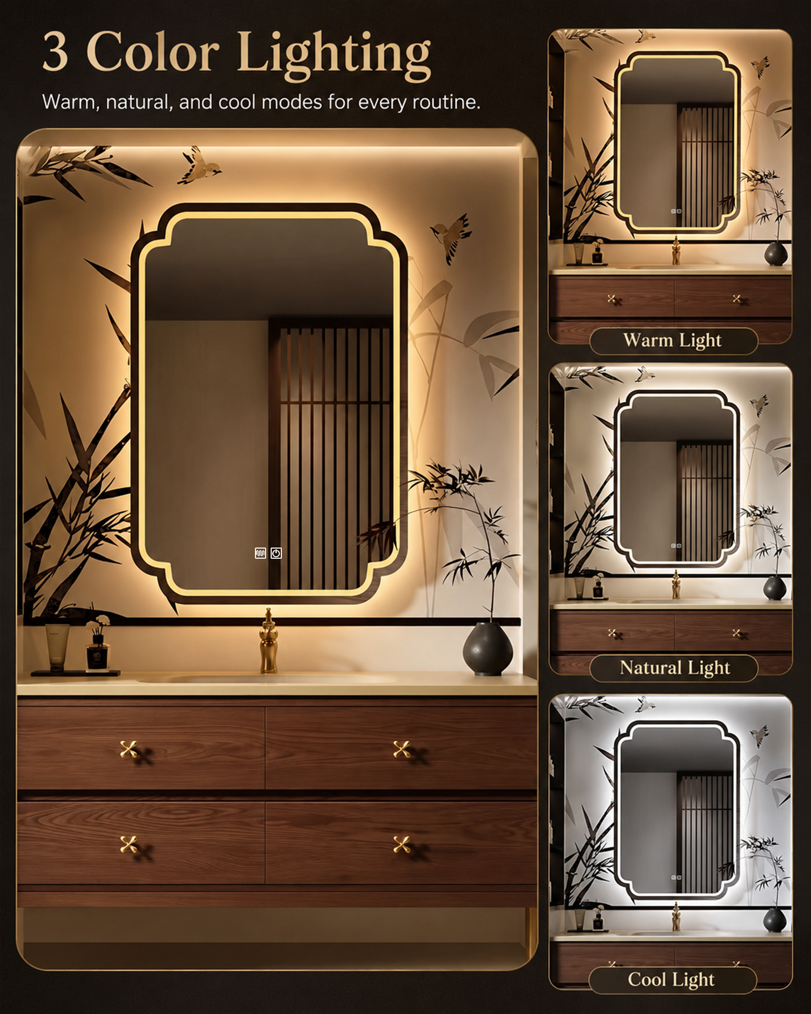 The Scalloped LED Mirror - Image 7