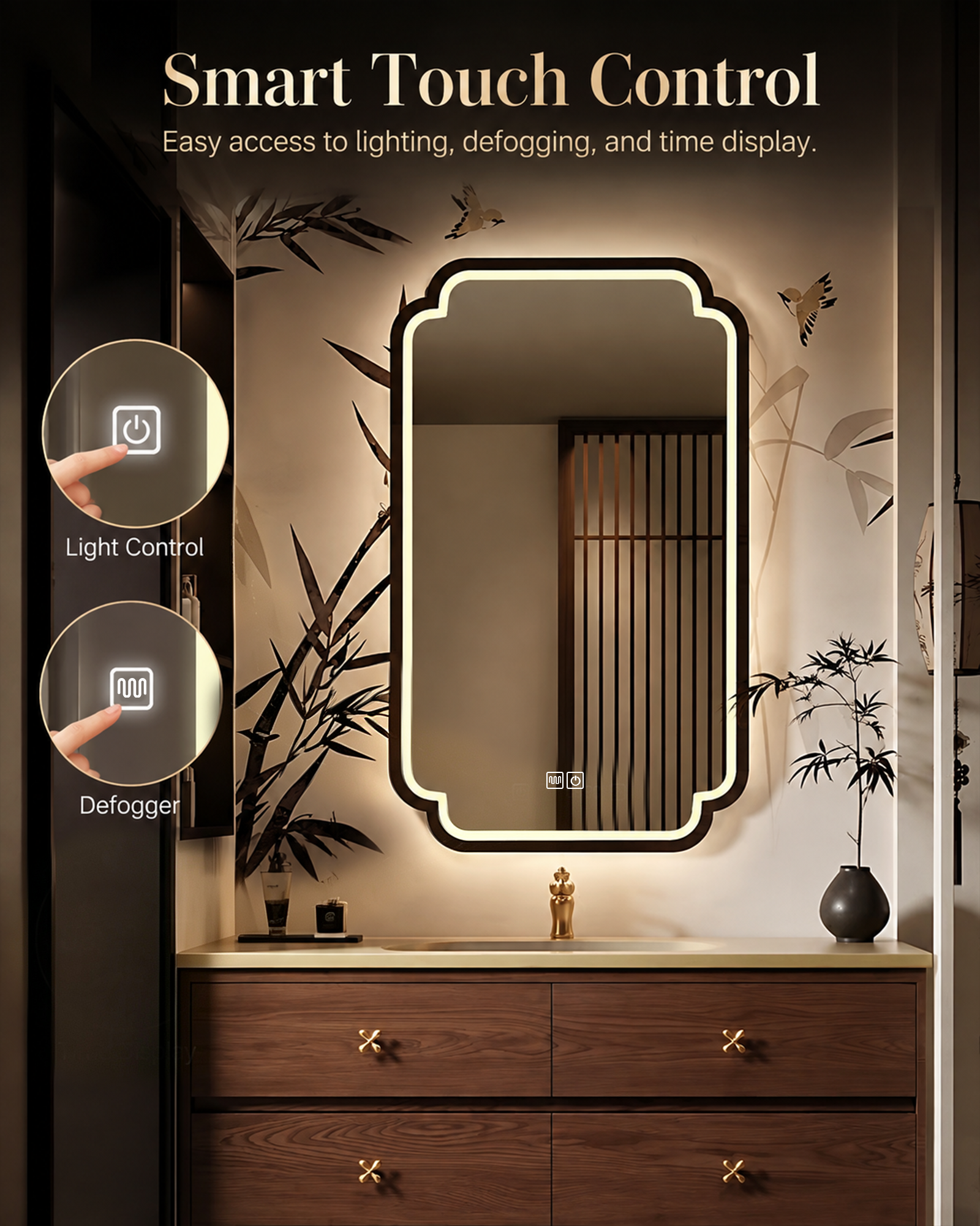 The Scalloped LED Mirror - Image 8