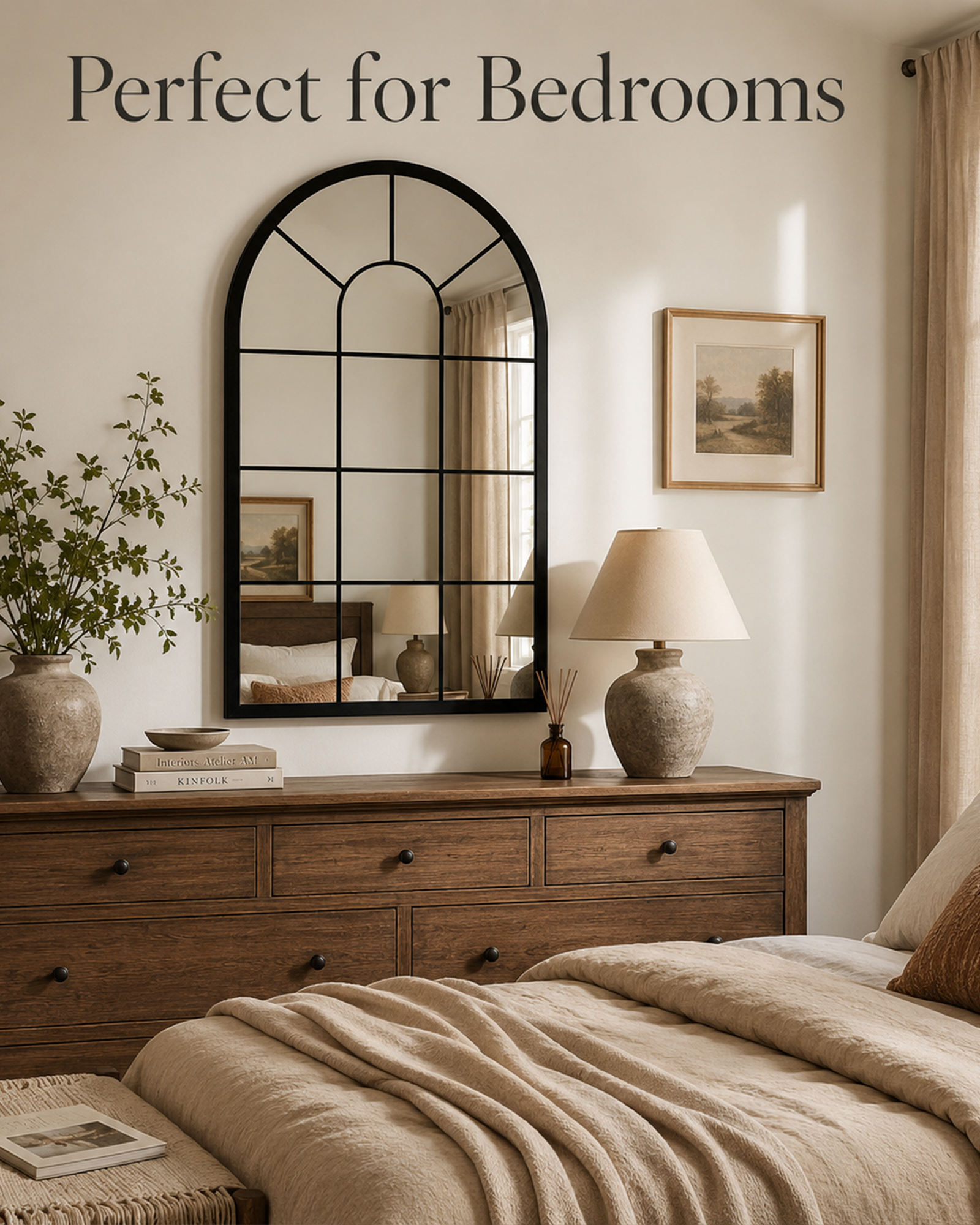 The Windowpane Arch Mirror - Image 3