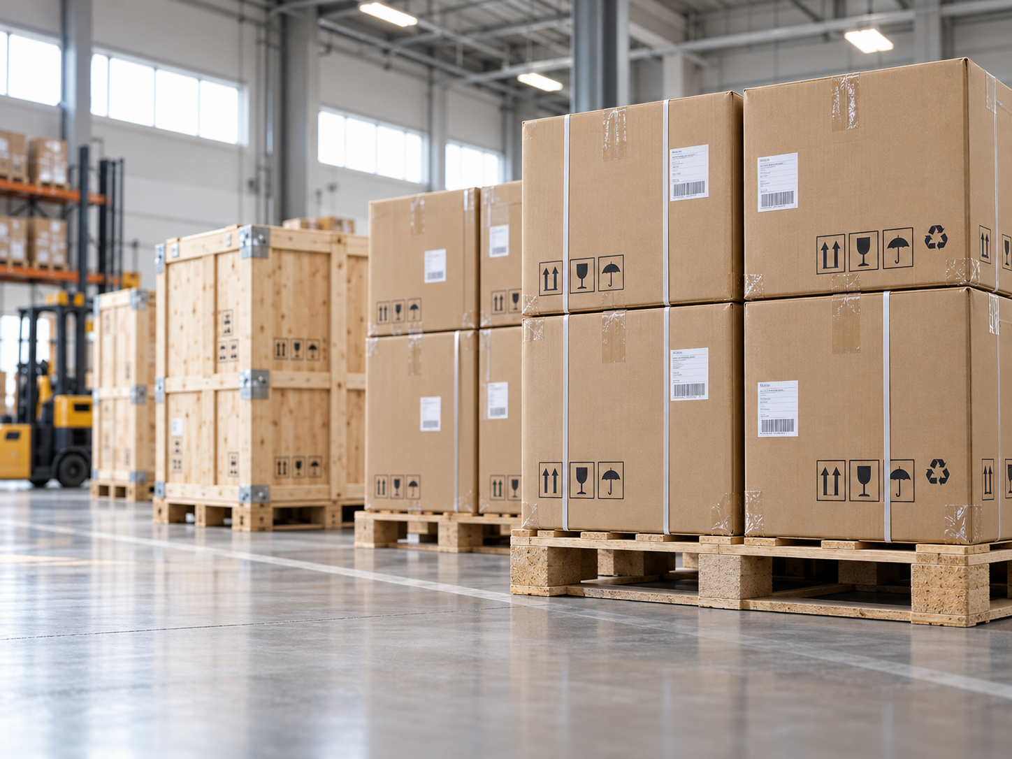Mirror materials prepared for delivery